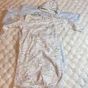 Baby Sleep Gowns with Animal Print